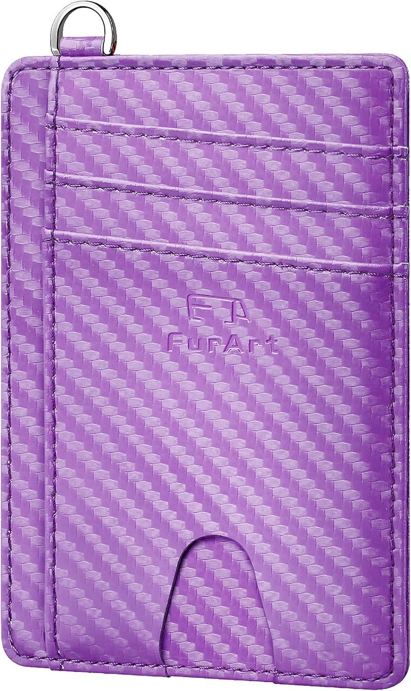 FurArt Slim Minimalist Wallet, Front Pocket Wallets, RFID Blocking, Credit Card Holder for Men - Image 1